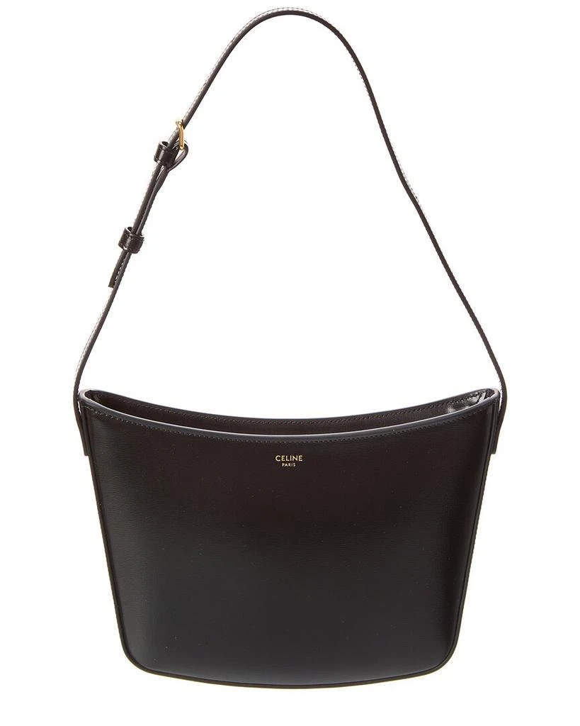 商品Celine|CELINE Croque Medium Leather Hobo Bag,价格¥12080,第1张图片