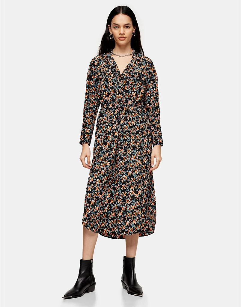 商品Topshop|Midi dress,价格¥401,第4张图片详细描述