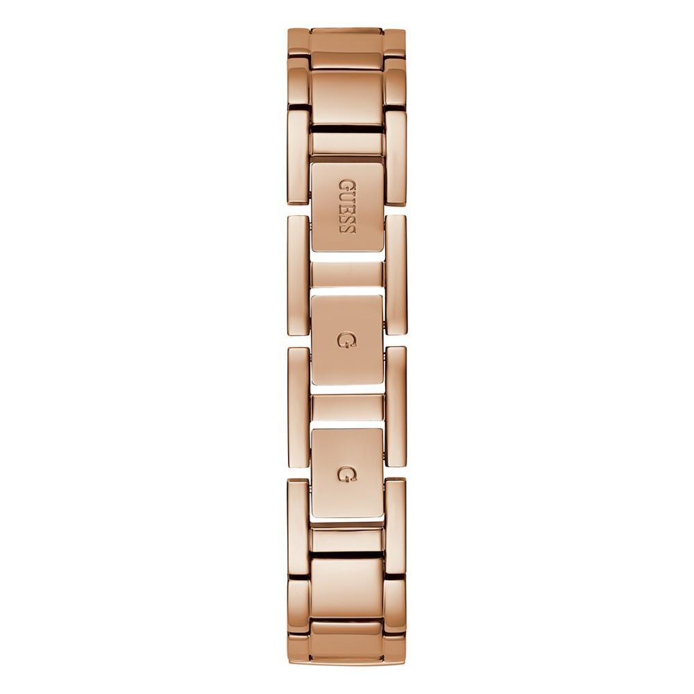 商品GUESS|Women's Quartz Petite Rose Gold-Tone Stainless Steel Bracelet Watch 28mm,价格¥1309,第5张图片详细描述