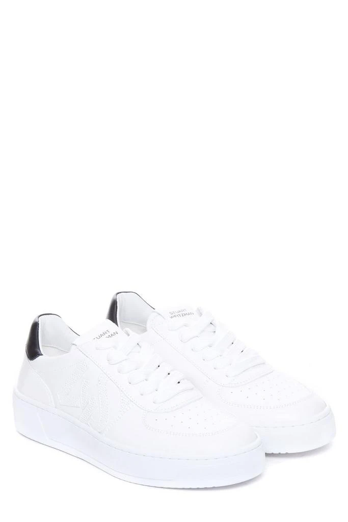 商品Stuart Weitzman|Stuart Weitzman SW Courtside Monogram Sneakers,价格¥1429,第3张图片详细描述