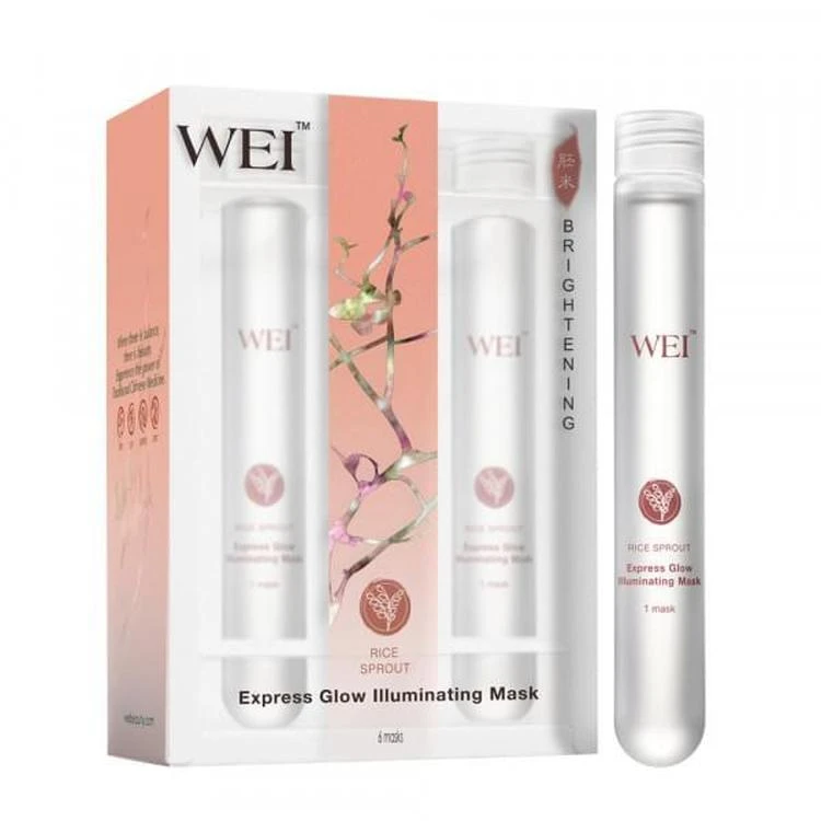 商品WEI|Rice Sprout Express Glow Illuminating Mask,价格¥243,第1张图片详细描述