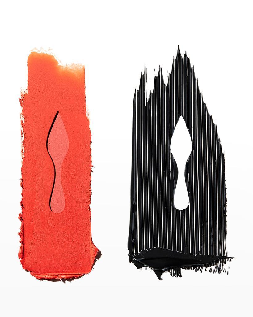 商品Christian Louboutin|Velvet Matte Triluna & Les Yeaux Noir Khol Set,价格¥1068,第4张图片详细描述