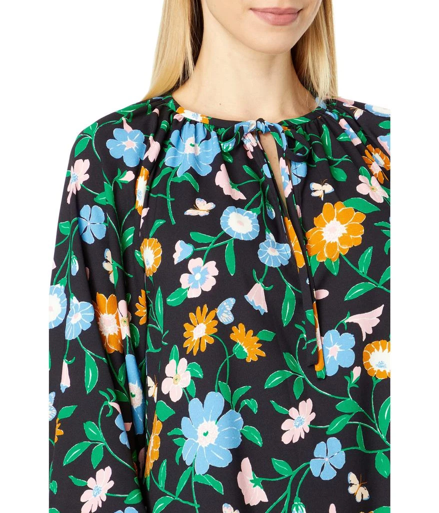 商品Kate Spade|Floral Garden Tie Neck Dress,价格¥1007,第3张图片详细描述