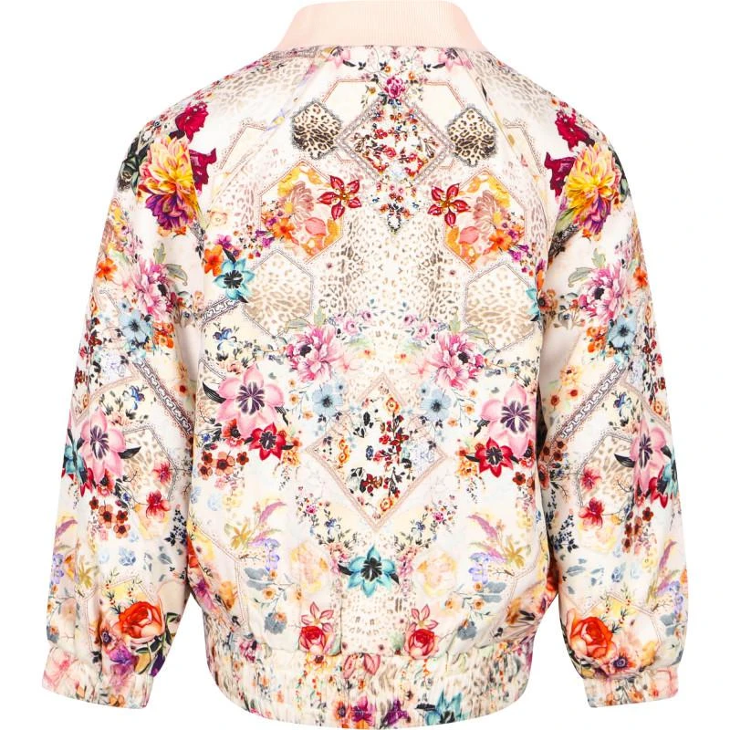 商品Camilla|Sew in love colorful flowers varsity jacket,价格¥2583,第2张图片详细描述