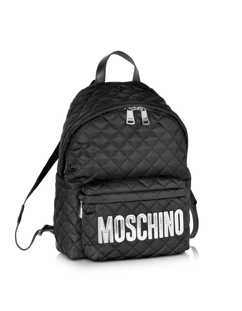 商品Moschino|黑色尼龙背包,价格¥2335,第4张图片详细描述