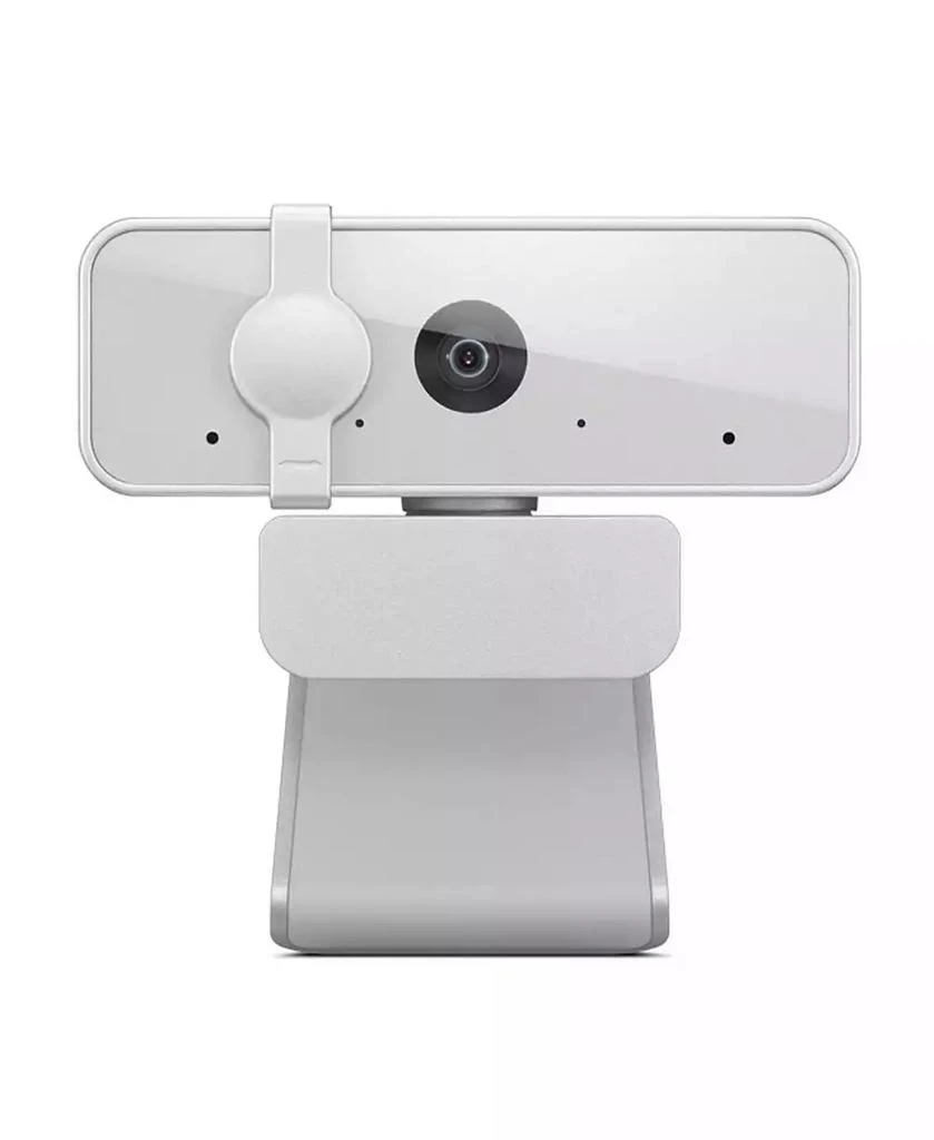 商品Lenovo|300 FHD Webcam, 1080p, Stereo Microphone, USB Camera for Live Streaming and Video Calling, Privacy Cover, Plug and Play, Desktop or Laptop, Windows, Mac, Cloud Grey, GXC1B34793,价格¥257,第1张图片