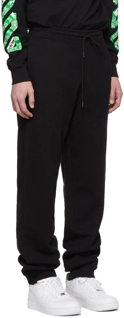 商品Off-White|SSENSE Exclusive Black Diag Arrows Lounge Pants,价格¥1199,第2张图片详细描述