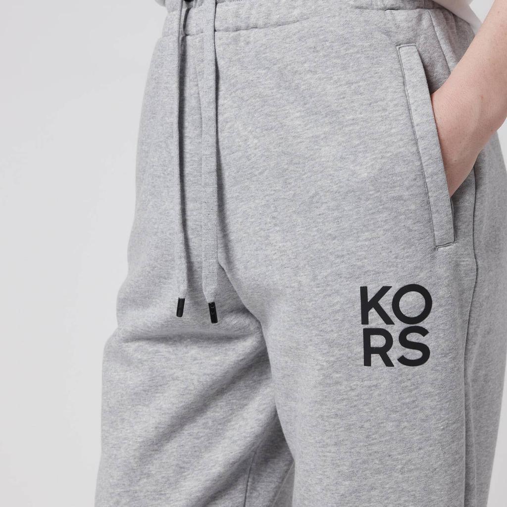 MICHAEL Michael Kors Women's Mkgo Organic Slouchy Joggers - Pearl Heather商品第4张图片规格展示