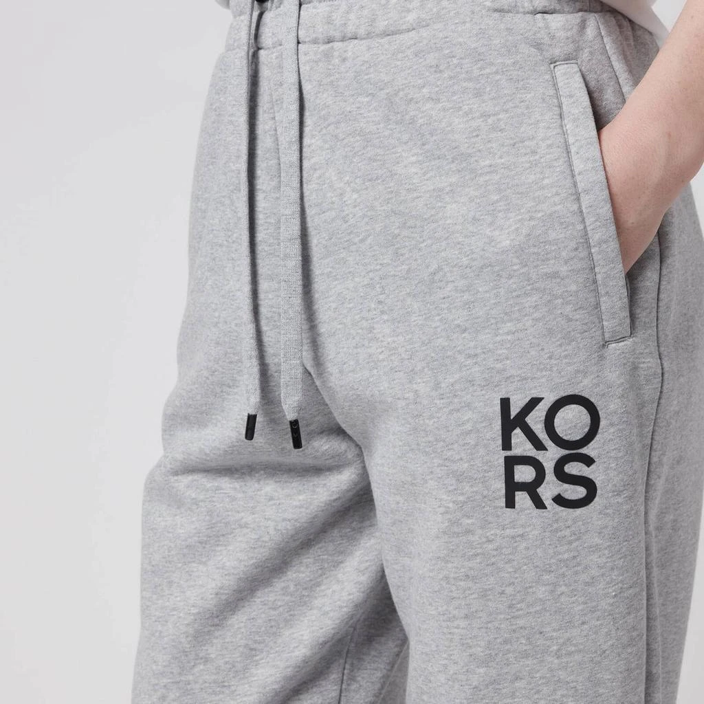 商品Michael Kors|MICHAEL Michael Kors Women's Mkgo Organic Slouchy Joggers - Pearl Heather,价格¥786,第4张图片详细描述