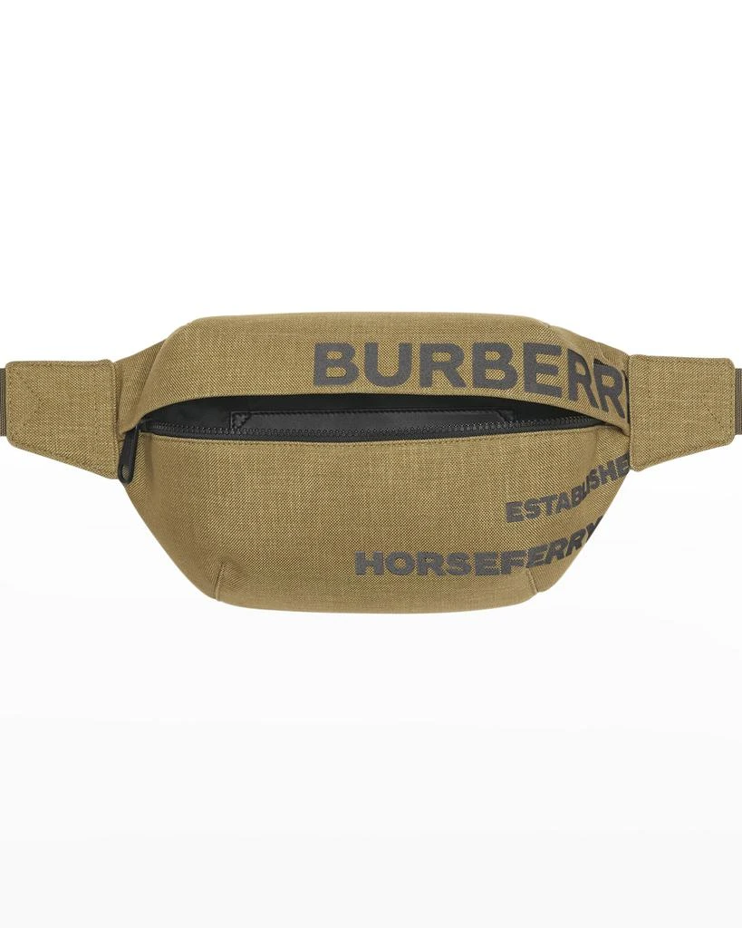 商品Burberry|Men's Horseferry-Print Nylon Canvas Sonny Bum Belt Bag,价格¥2762,第5张图片详细描述