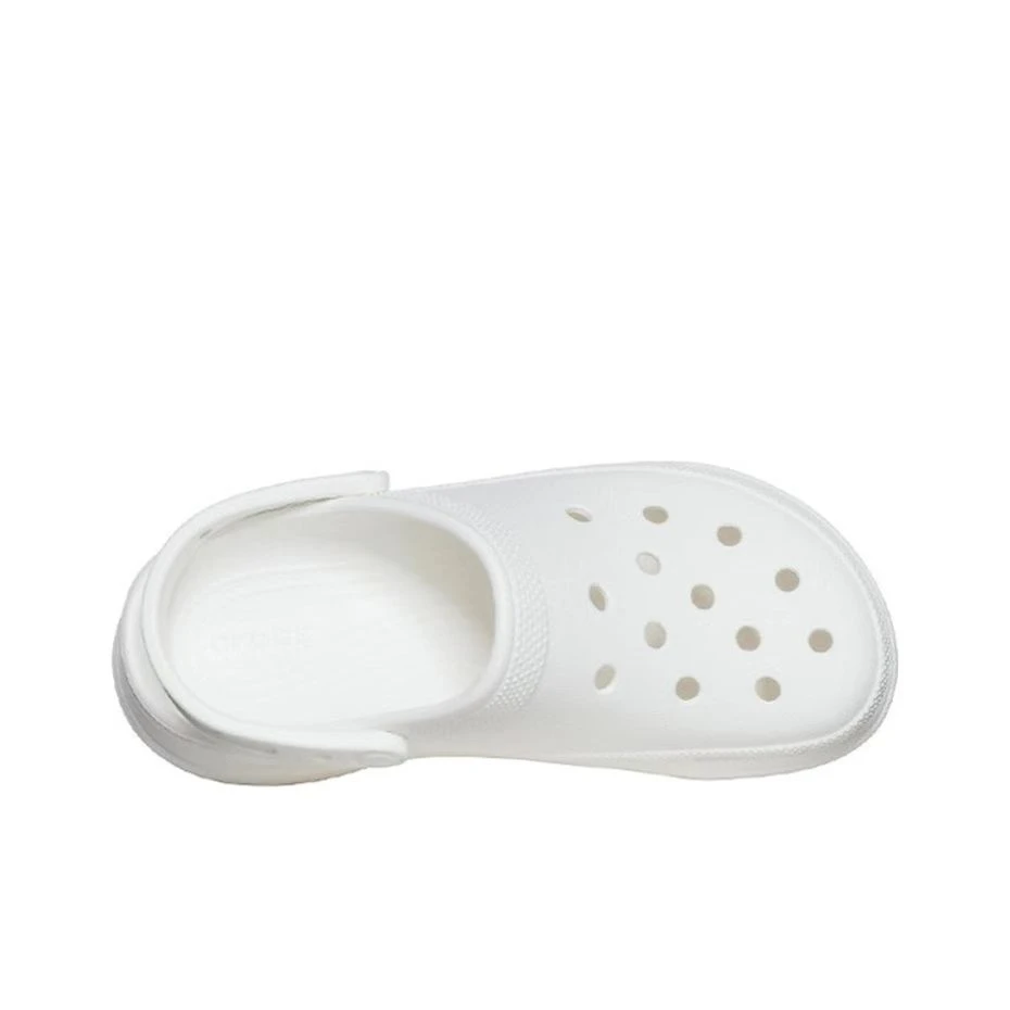 商品[国内直发] Crocs|Crocs卡骆驰 Bae Clog 小鲸鱼复古克骆格 EVA 舒适时尚 洞洞鞋 6cm 女款 白色,价格¥391,第4张图片详细描述