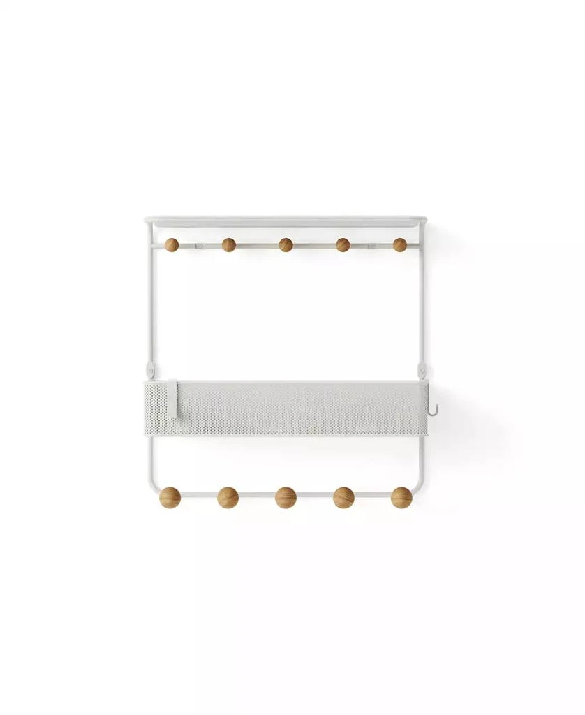 商品Umbra|Estique Shelf with Hooks,价格¥379,第2张图片详细描述