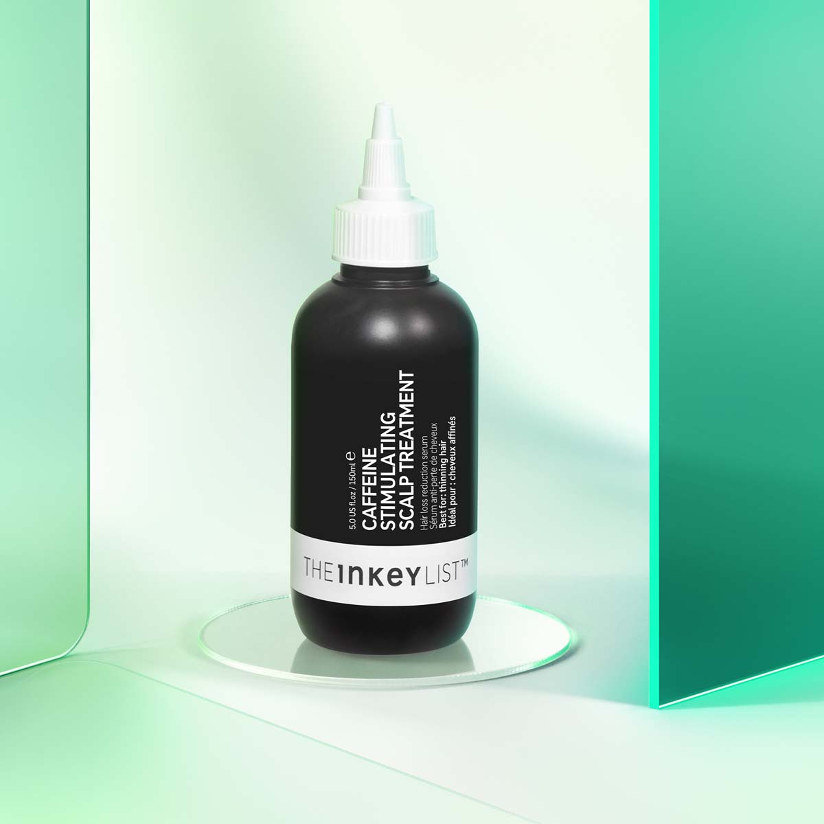 The INKEY List 咖啡因头皮护理精华 150ml 防脱生发商品第3张图片规格展示