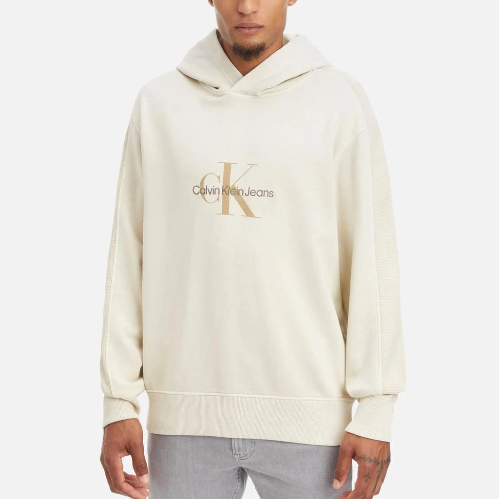 商品Calvin Klein|Calvin Klein Jeans Monologo Cotton Hoodie,价格¥487,第1张图片