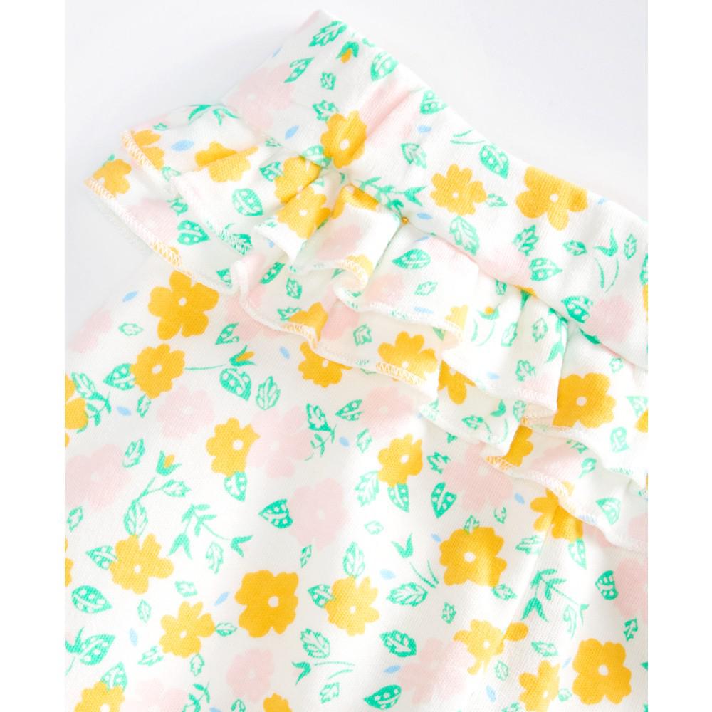 Baby Girls Floral-Print Leggings, Created for Macy's商品第3张图片规格展示