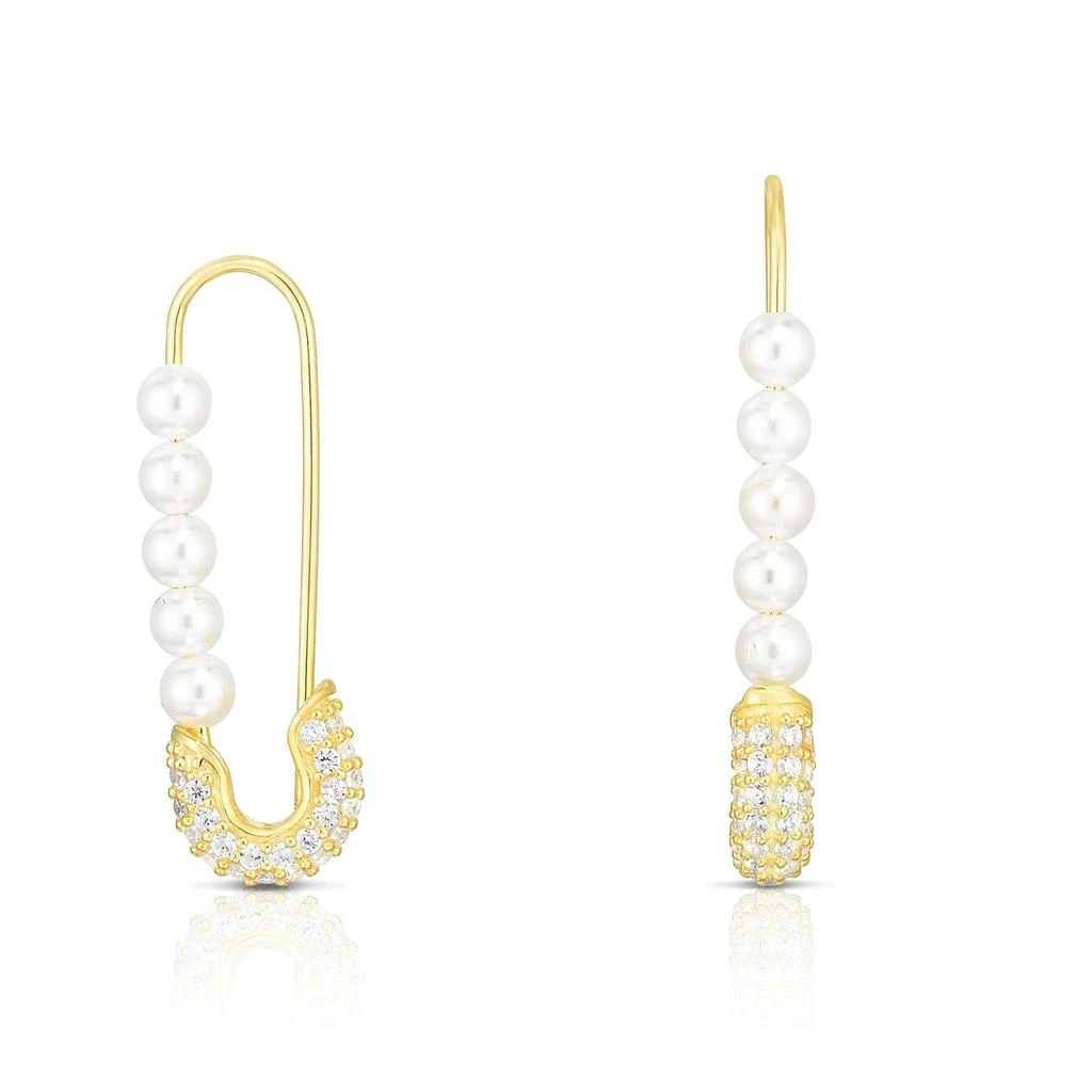 商品Glaze|Safety Pin Earrings,价格¥438,第3张图片详细描述