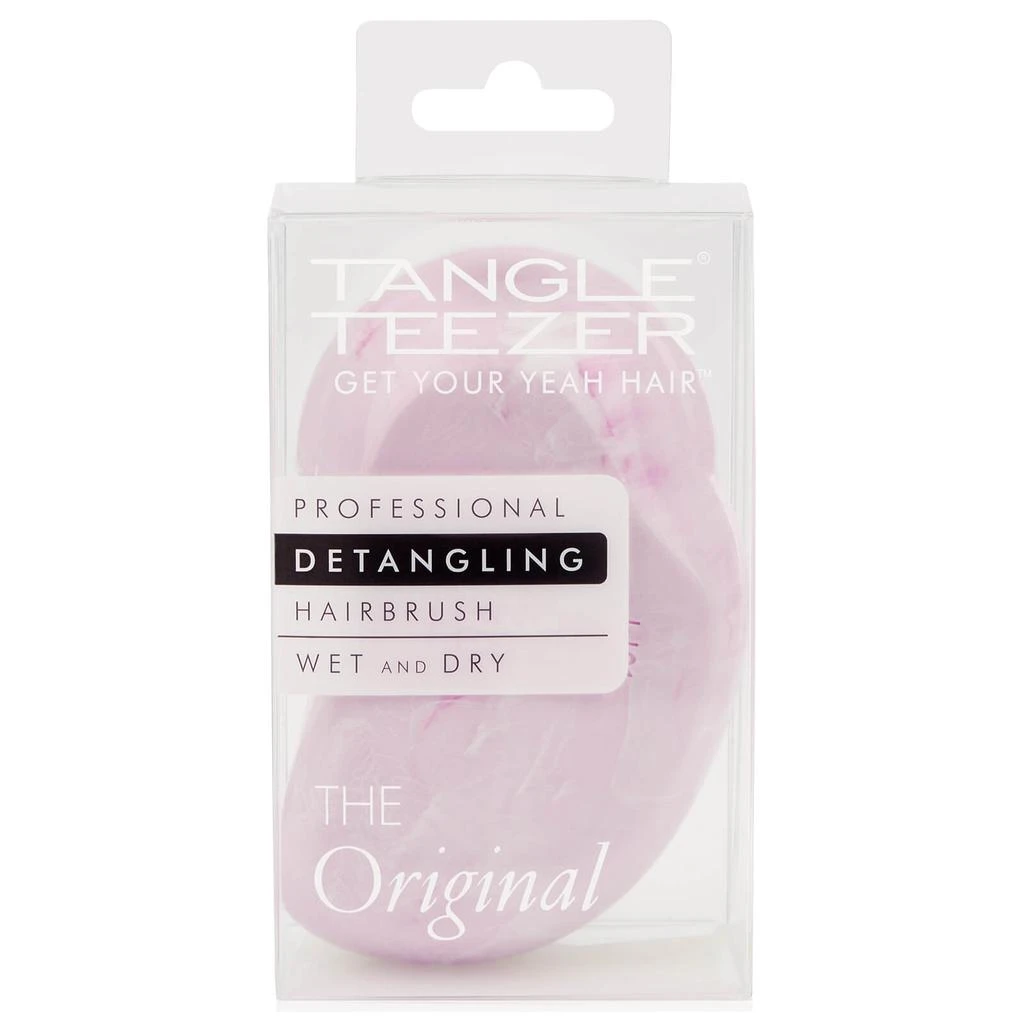 商品Tangle Teezer|Tangle Teezer The Original Detangling Hairbrush - Marble Collection Pink,价格¥119,第5张图片详细描述