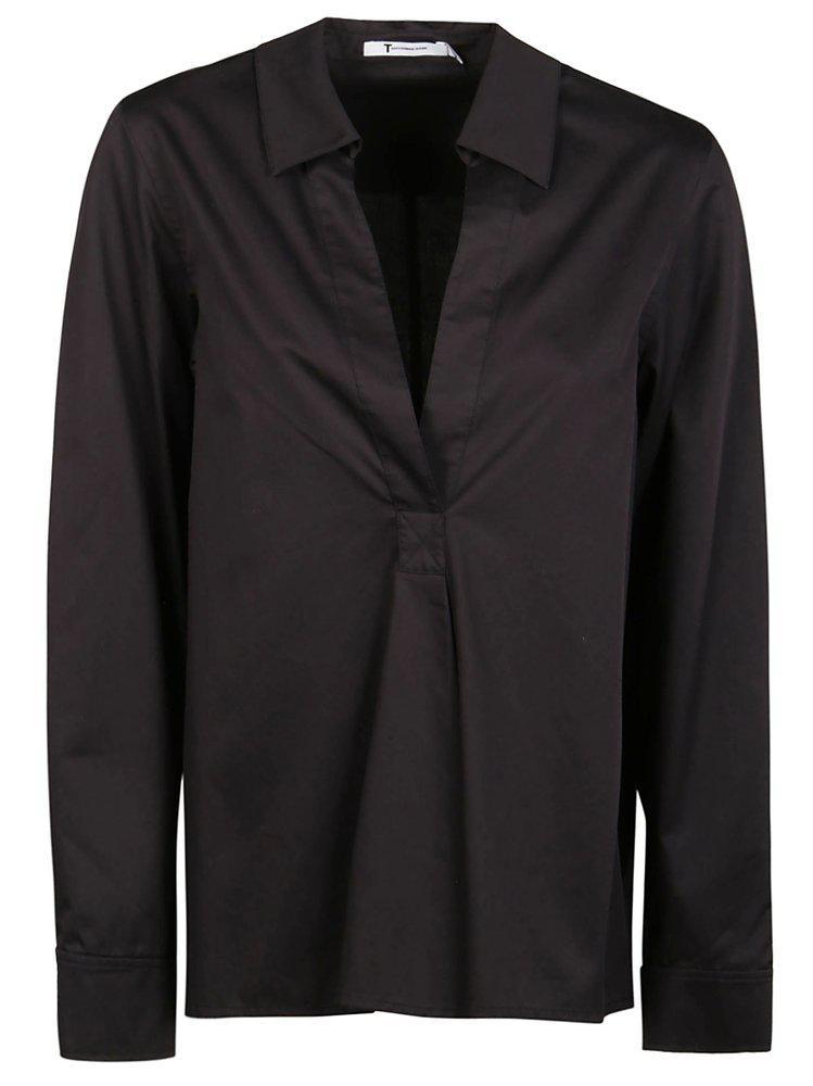 商品Alexander Wang|Alexander Wang V-Neck Blouse,价格¥1666,第1张图片