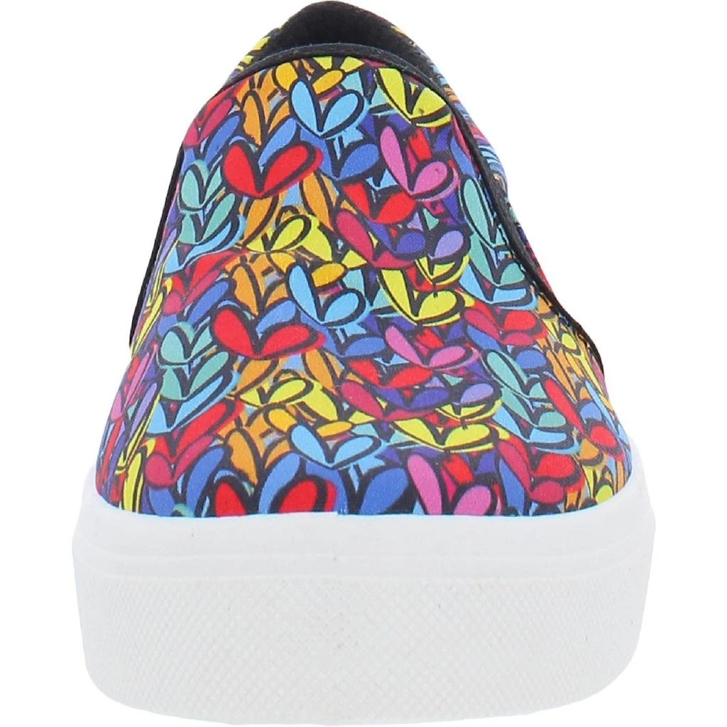 商品SKECHERS|Skechers Womens Poppy Heart In Love Canvas Slip On Fashion Sneakers,价格¥238,第4张图片详细描述