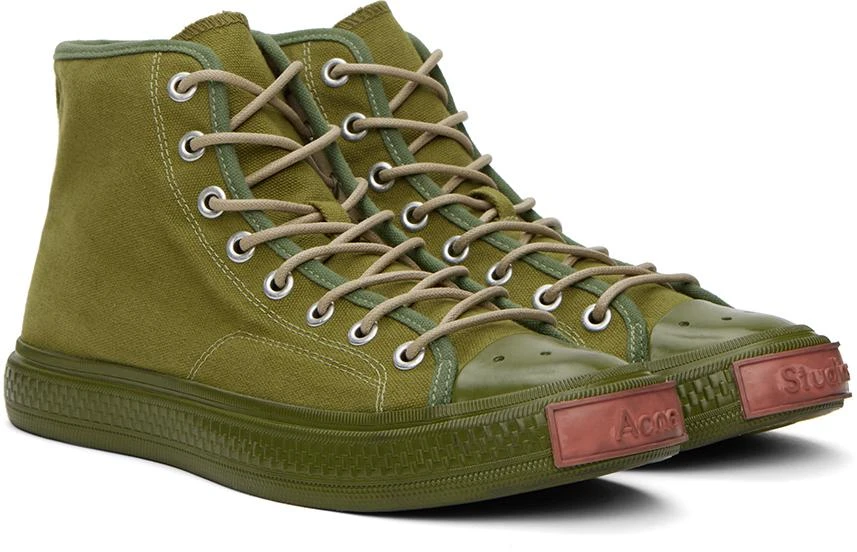 商品Acne Studios|Green Ballow High Sneakers,价格¥824,第4张图片详细描述