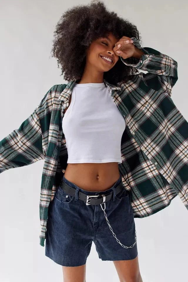 商品Urban Renewal|Urban Renewal Remade Oversized Flannel Shirt,价格¥291,第1张图片
