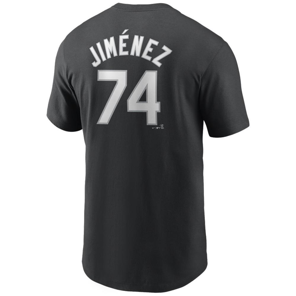 商品NIKE|Men's Eloy Jimenez Chicago White Sox Name and Number Player T-Shirt,价格¥244,第1张图片