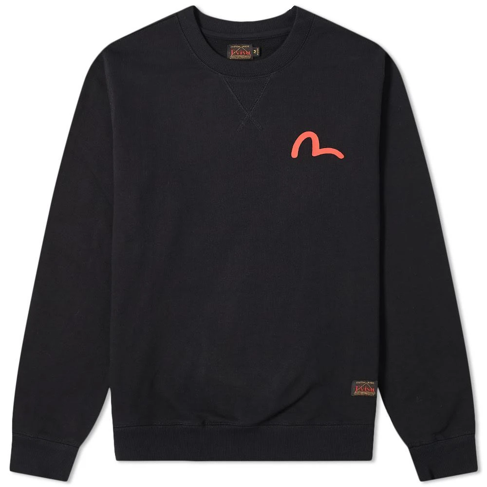 商品Evisu|Evisu Seagull Print Crew Sweat,价格¥1078,第1张图片