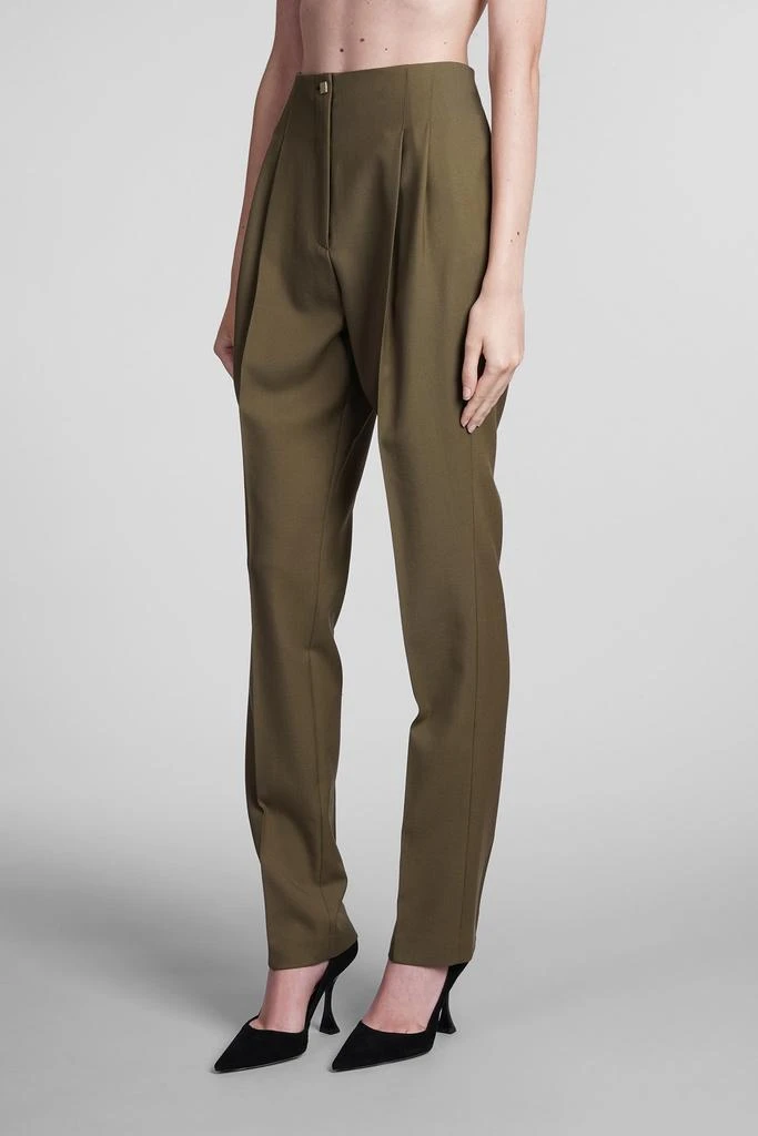 商品ROCHAS|Rochas Pants In Green Wool,价格¥3352,第4张图片详细描述