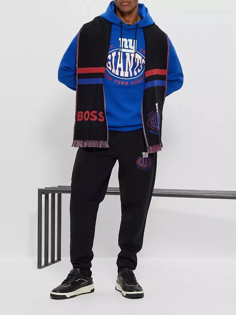 商品Hugo Boss|BOSS x NFL Logo Scarf with New York Giants,价格¥1110,第4张图片详细描述