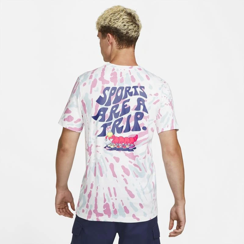 商品NIKE|Nike Sport Wear Black Light Tie Dye T-Shirt - Men's,价格¥186,第2张图片详细描述