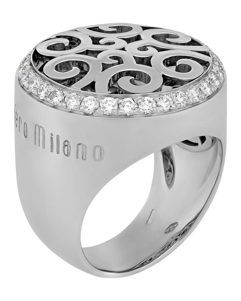商品Piero Milano|Piero Milano Women's 18K White Gold Ring,价格¥24676,第3张图片详细描述
