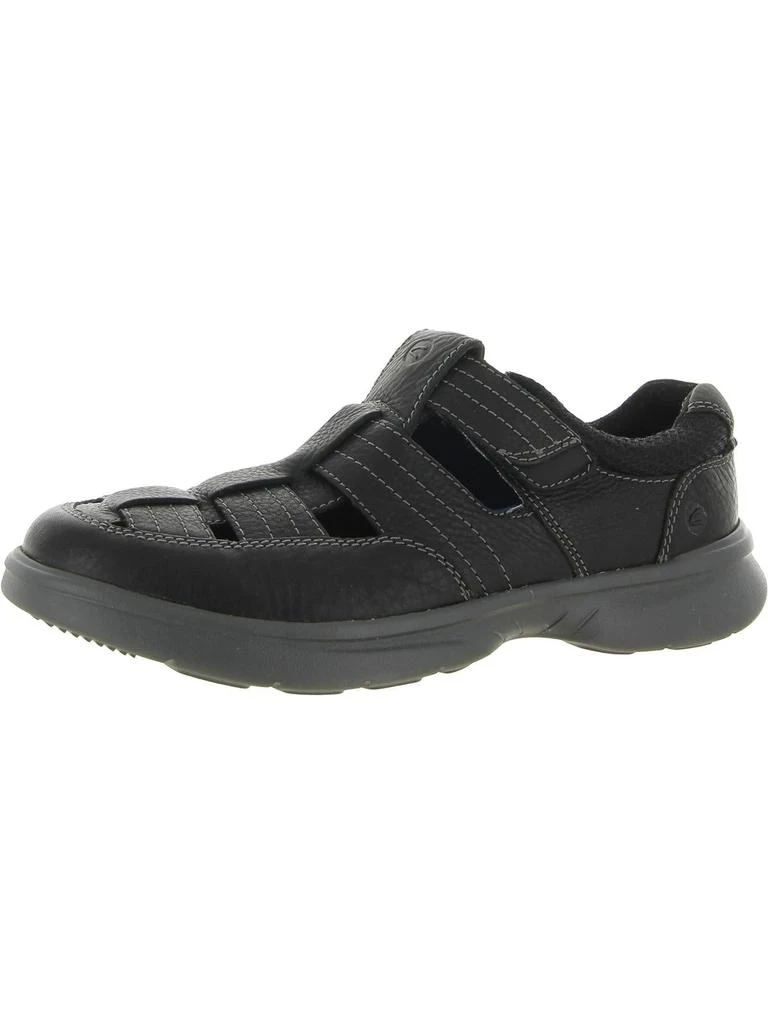 商品Clarks|Bradley Cove Mens Leather Strappy Slip-On Shoes,价格¥706,第1张图片