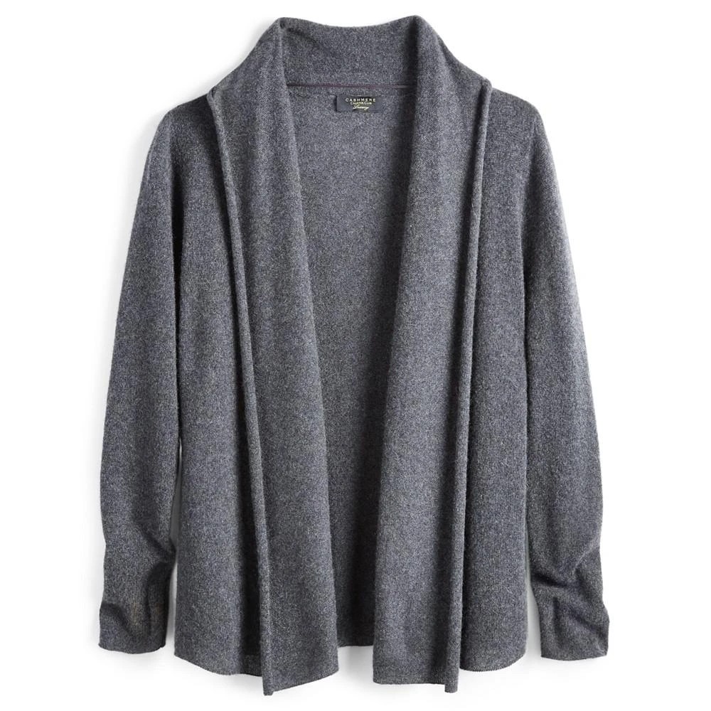 商品Charter Club|Petite 100% Cashmere Open-Front Cardigan, Created for Macy's,价格¥303,第4张图片详细描述