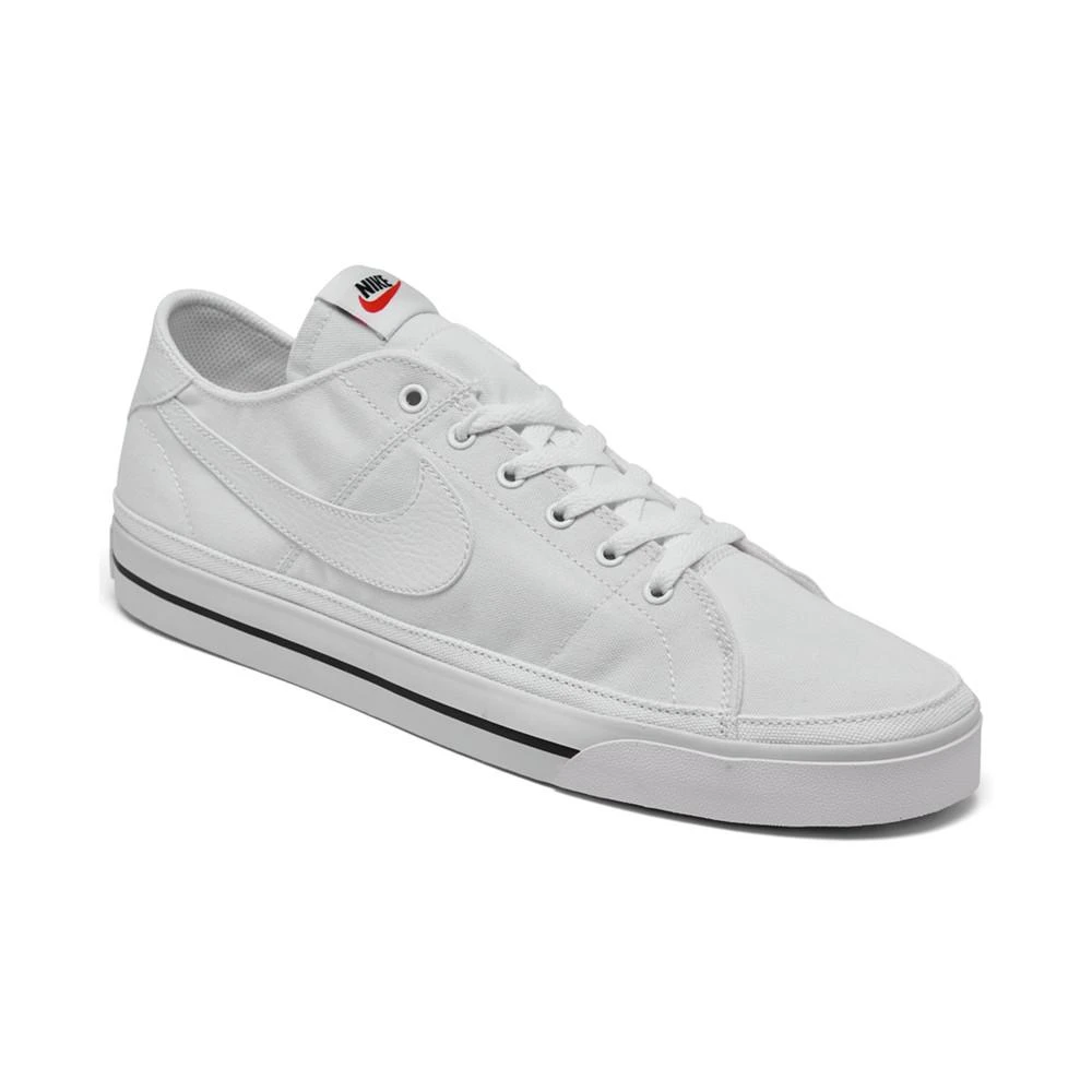 商品NIKE|Men's Court Legacy Canvas Casual Sneakers from Finish Line,价格¥306,第1张图片