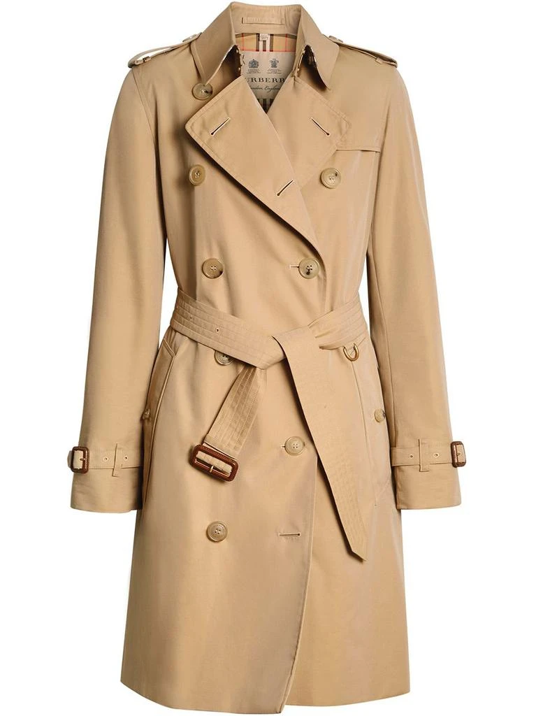 商品Burberry|BURBERRY - Kensington Cotton Trench Coat,价格¥13779,第1张图片