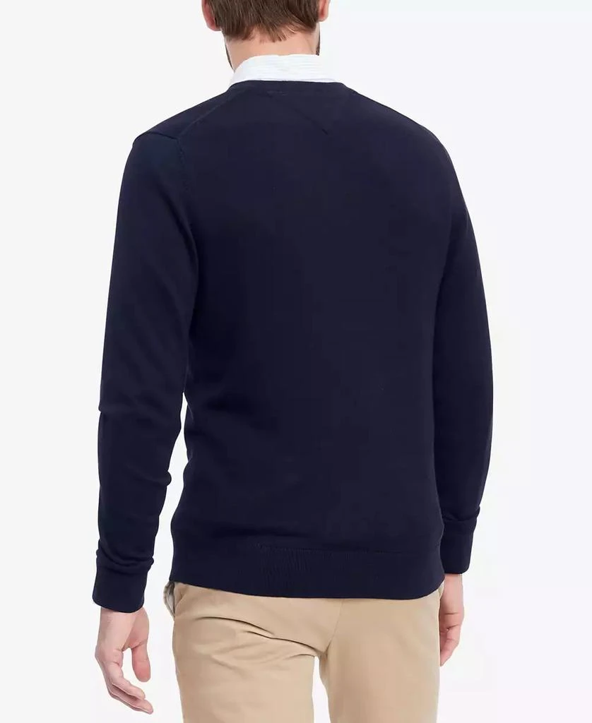 商品Tommy Hilfiger|Men's Essential Solid V-Neck Sweater,价格¥304,第2张图片详细描述