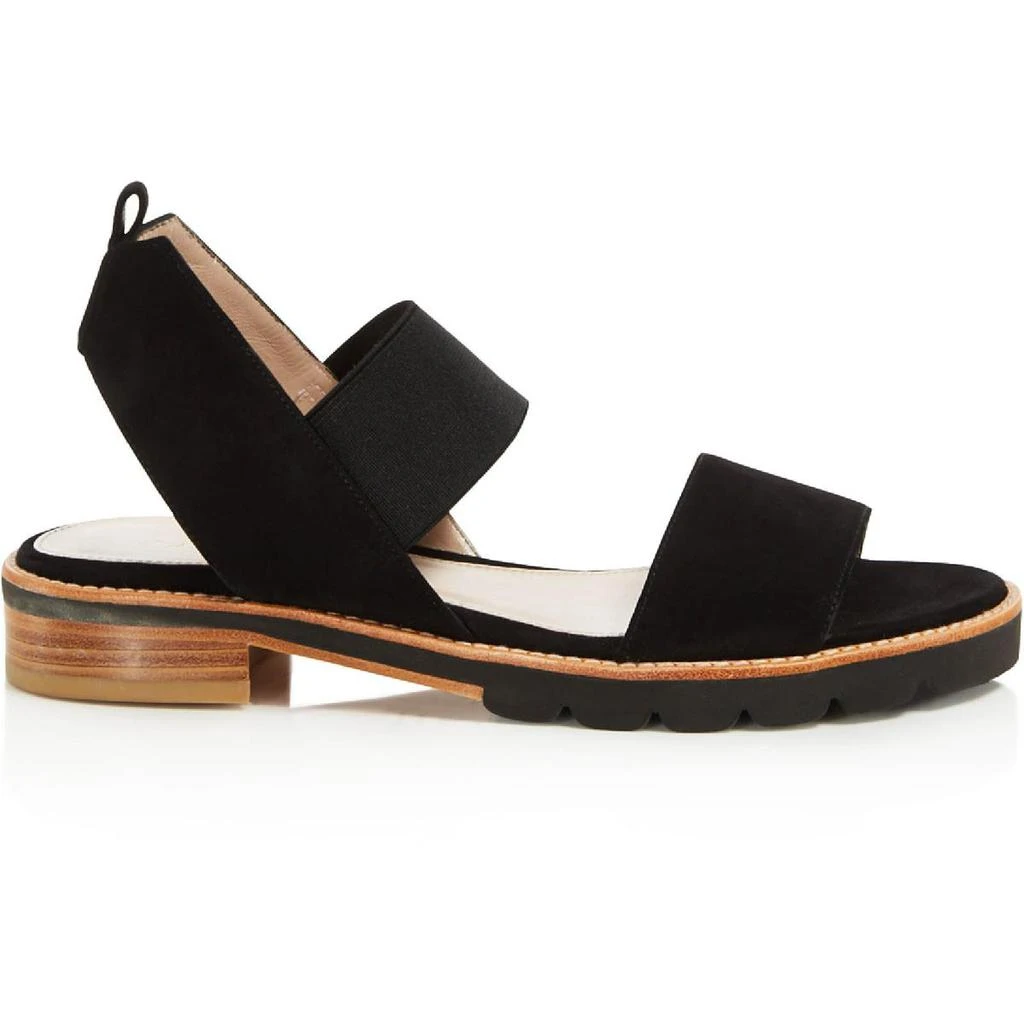 商品Stuart Weitzman|Stuart Weitzman Womens Topical Faux Suede Stretch Slingback Sandals,价格¥584,第2张图片详细描述