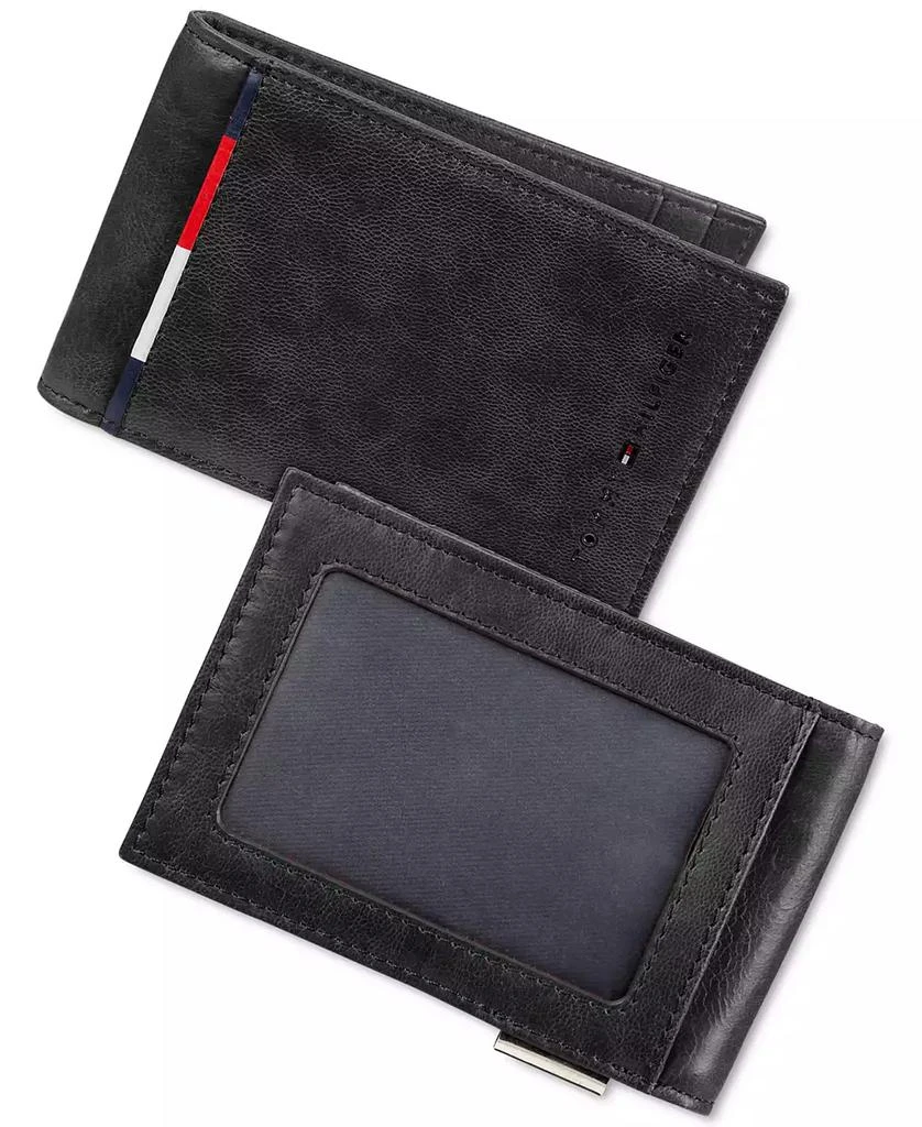 商品Tommy Hilfiger|Men's RFID Front Pocket Wallet, Removable Money Clip,价格¥197,第5张图片详细描述