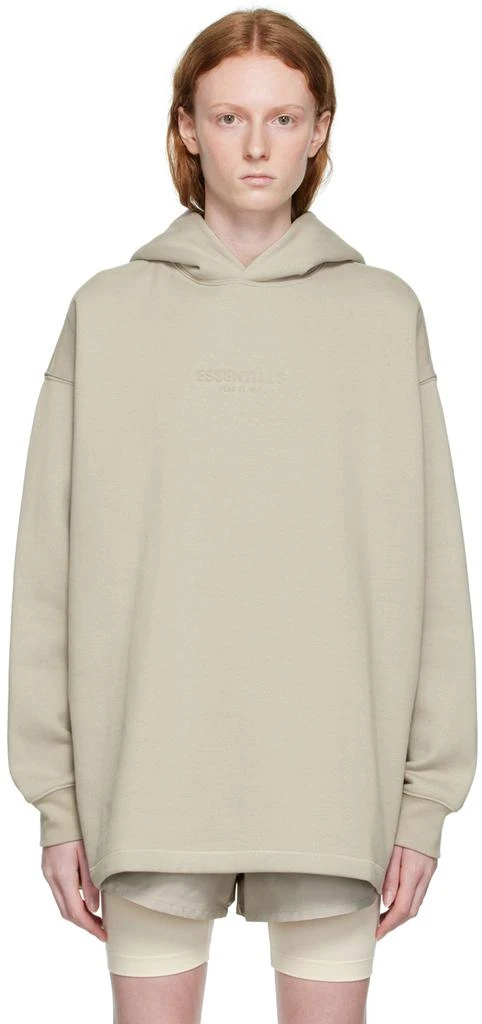 Fear of God ESSENTIALS Gray Relaxed Hoodie 1