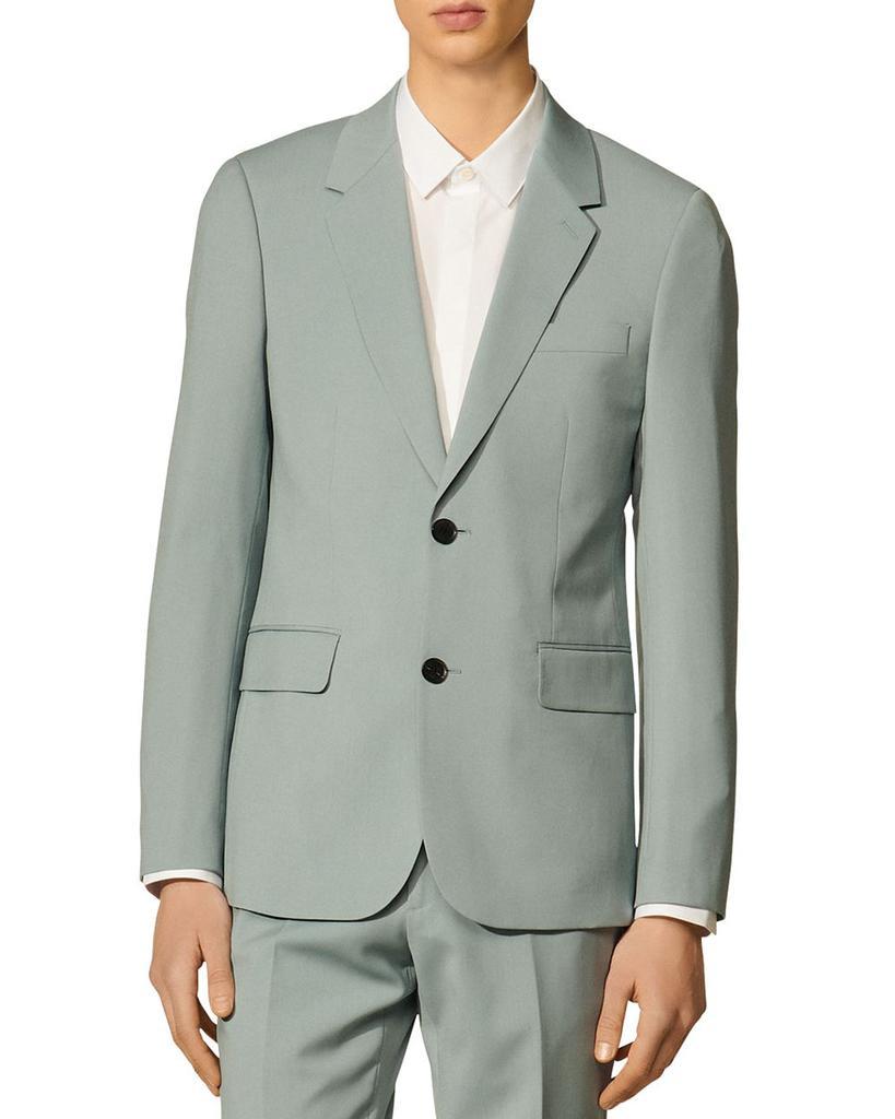 商品Sandro|Formal Storm Wool Suit Jacket,价格¥3006,第1张图片