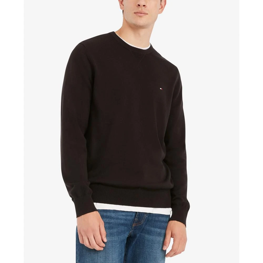 商品Tommy Hilfiger|纯棉圆领针织衫,价格¥311,第1张图片