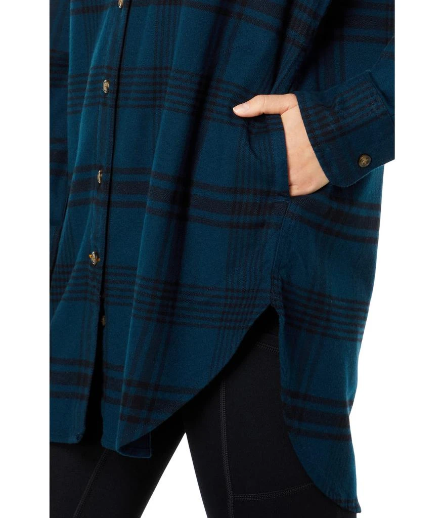 商品Carhartt|Rugged Flex® Relaxed Fit Midweight Flannel Long Sleeve Plaid Tunic,价格¥450,第3张图片详细描述