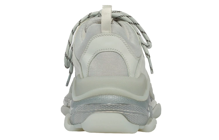 商品[国内直发] Balenciaga|巴黎世家 Triple S 网眼 防滑轻便 低帮 老爹鞋 男款 灰白,价格¥10071,第5张图片详细描述