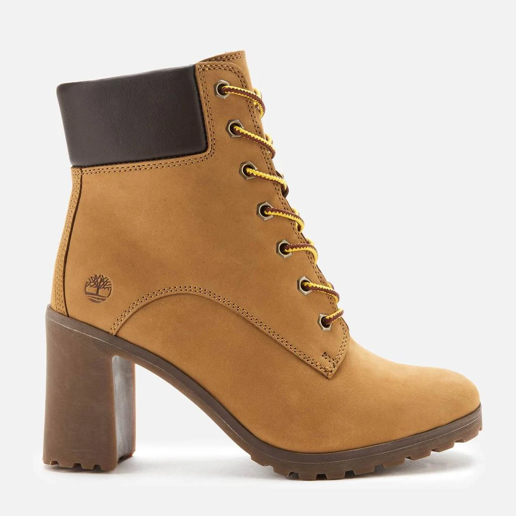 商品Timberland|Timberland Women's Allington 6 Inch Lace up Boots - Wheat Nubuck,价格¥684,第1张图片