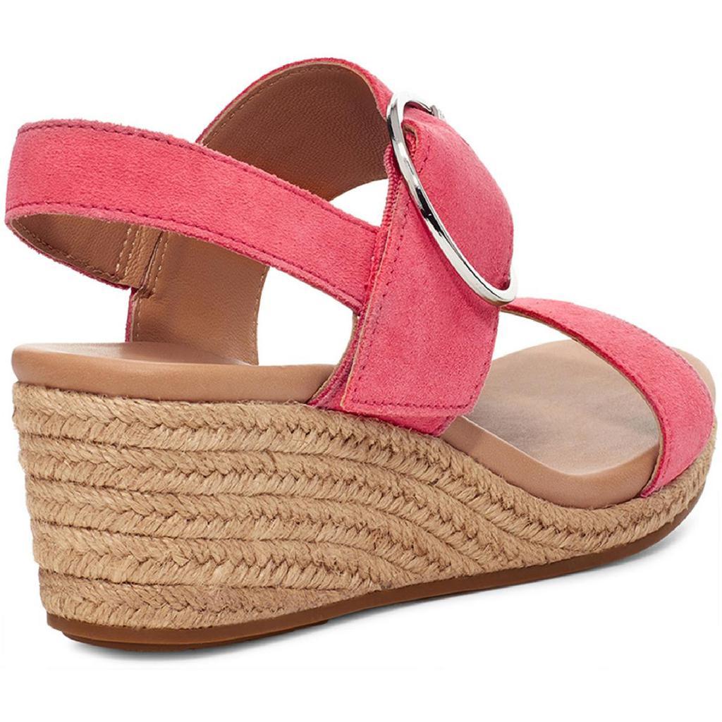 商品UGG|Ugg Womens Navee Suede Espadrille Wedge Sandals,价格¥428,第5张图片详细描述