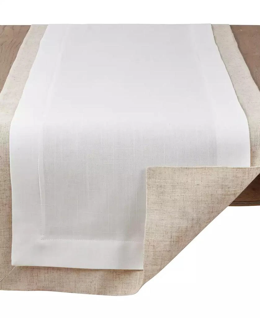 商品Saro Lifestyle|Table Runner with Double Layer Design,价格¥200,第2张图片详细描述