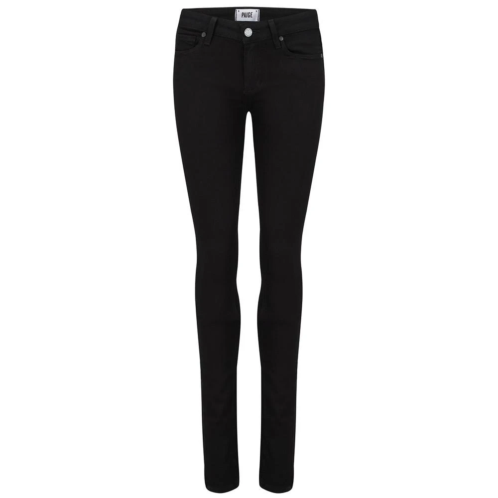 商品Paige|Paige Denim Leggy Ultra Skinny Jeans - Black Shadow,价格¥1945,第1张图片
