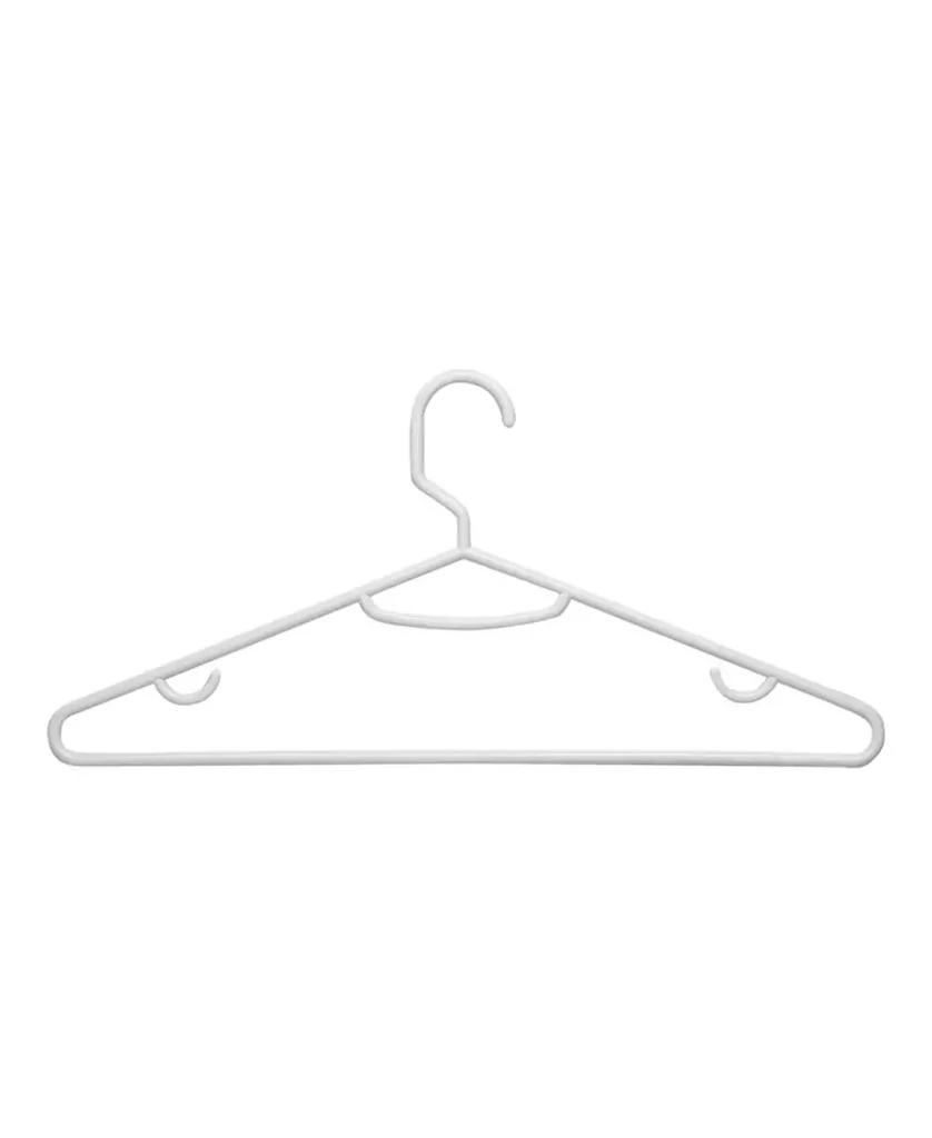 商品Honey Can Do|Hangers with Additional Hanging Hooks, Set of 60,价格¥427,第1张图片