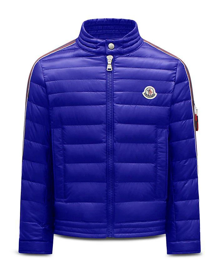 商品Moncler|Boys' Anderm Down Biker Jacket - Little Kid, Big Kid,价格¥2863,第1张图片