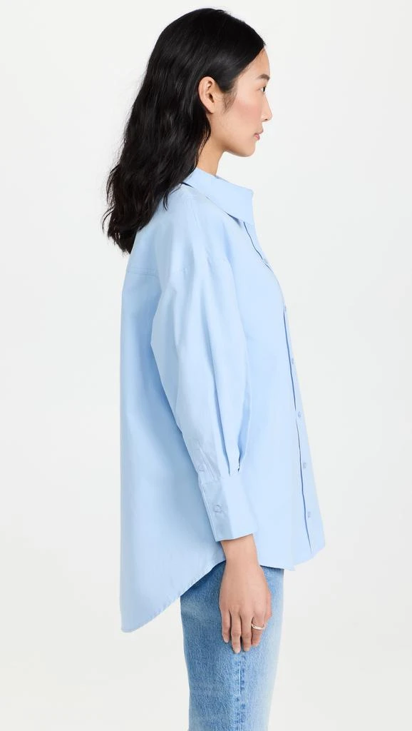 商品ANINE BING|ANINE BING MIKA 衬衫 - 蓝色,价格¥1450,第4张图片详细描述